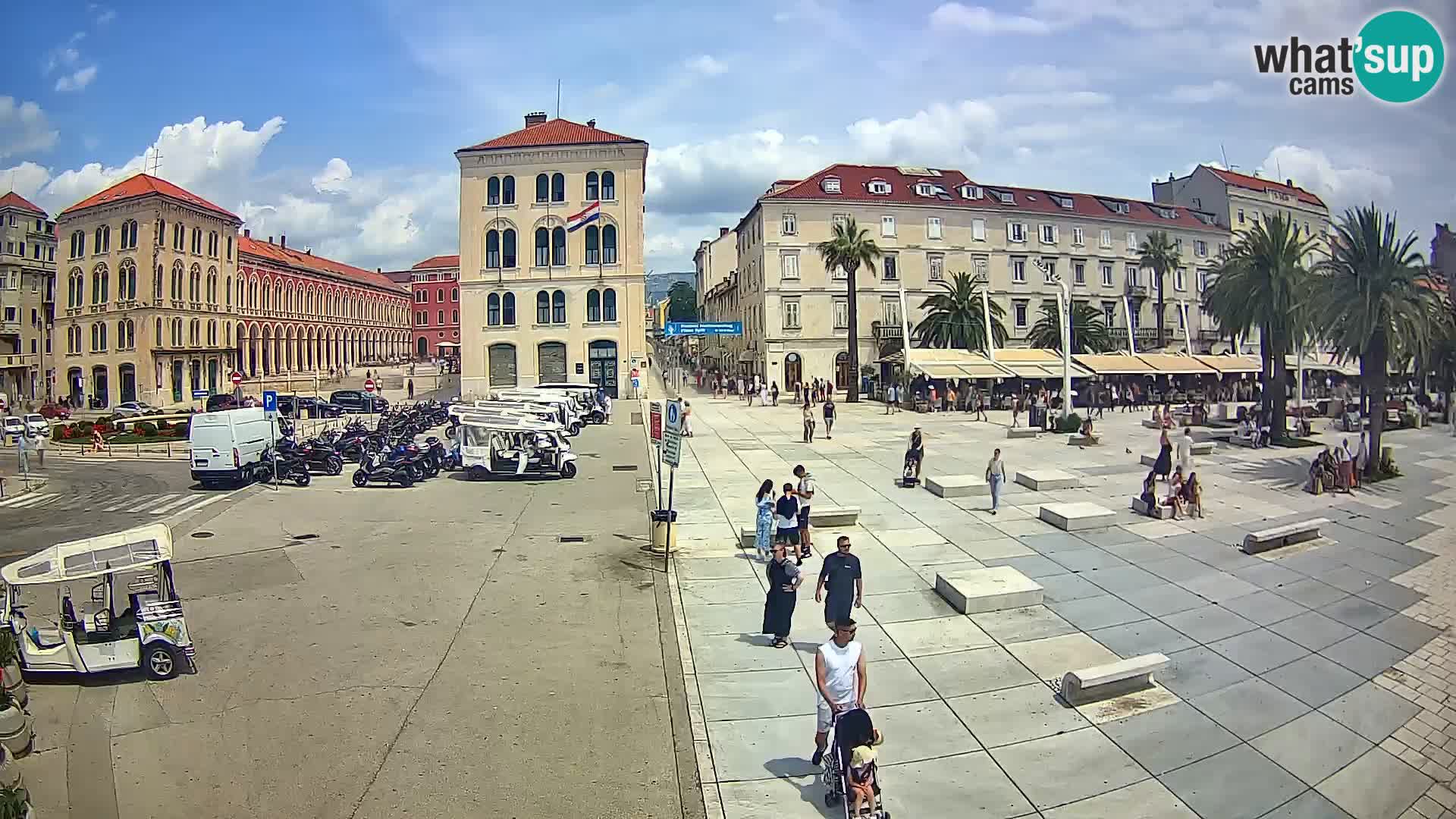 Webcam Spalato Riva – Prokurative | Piazza della Republika