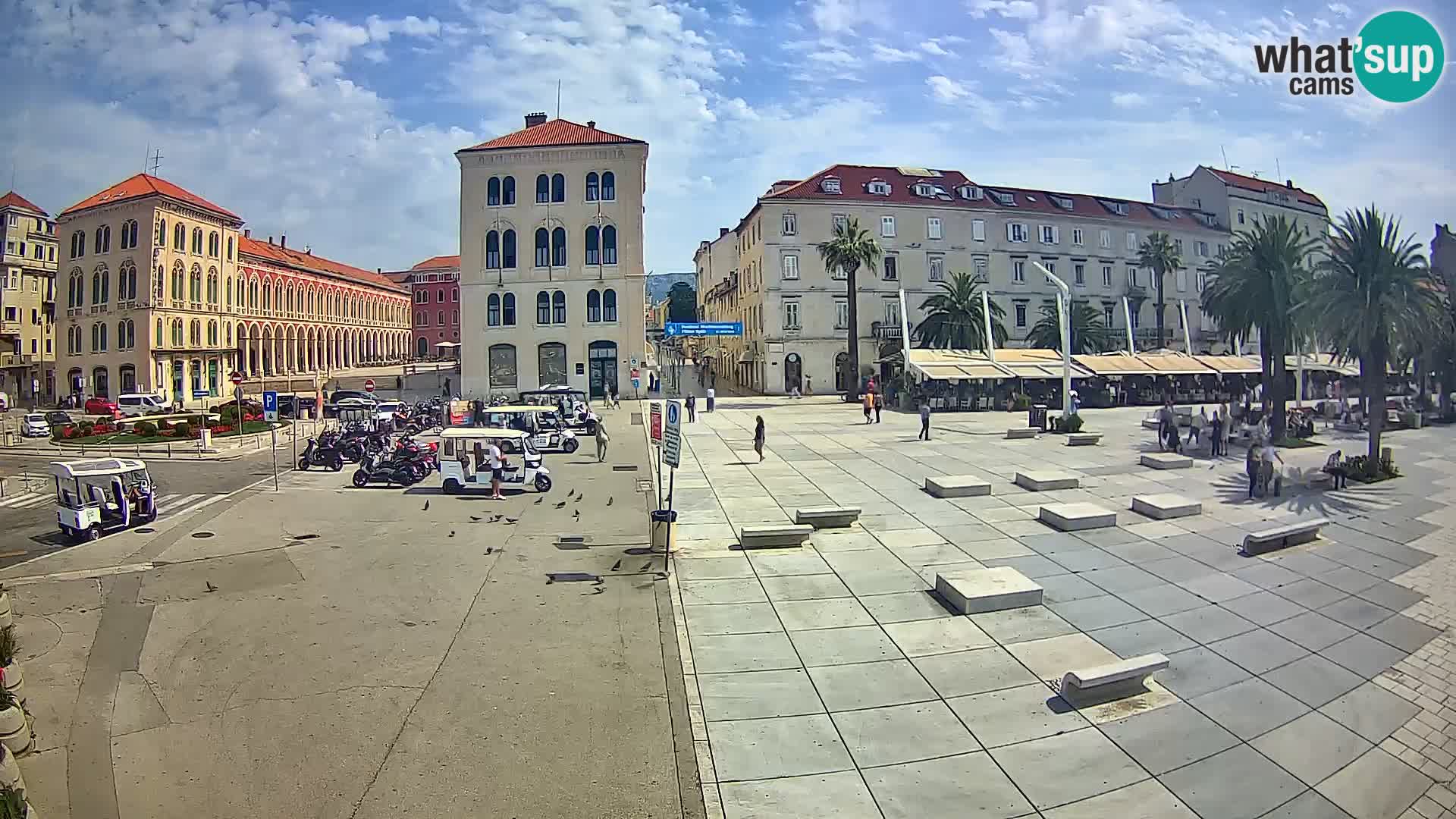 Live kamera Split Riva – Prokurative | Trg Republike