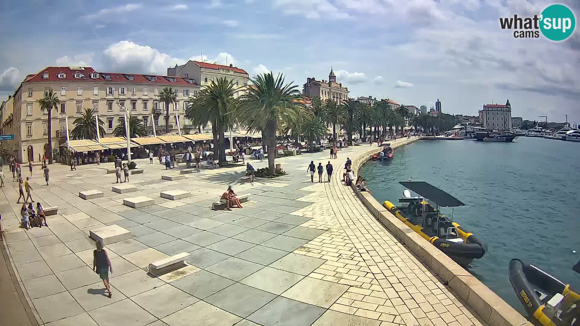 Live kamera Split Riva – Prokurative | Trg Republike