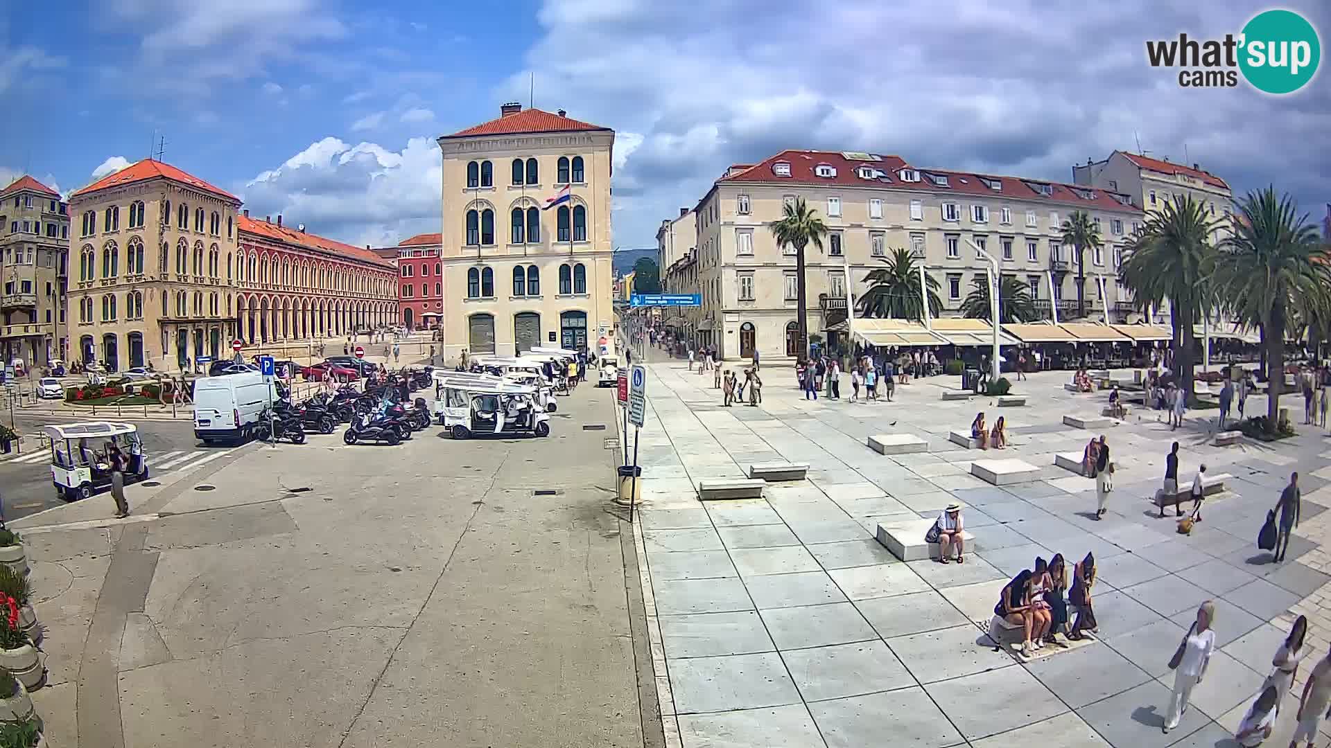 Webcam Split Riva – Prokurative | Trg Republike