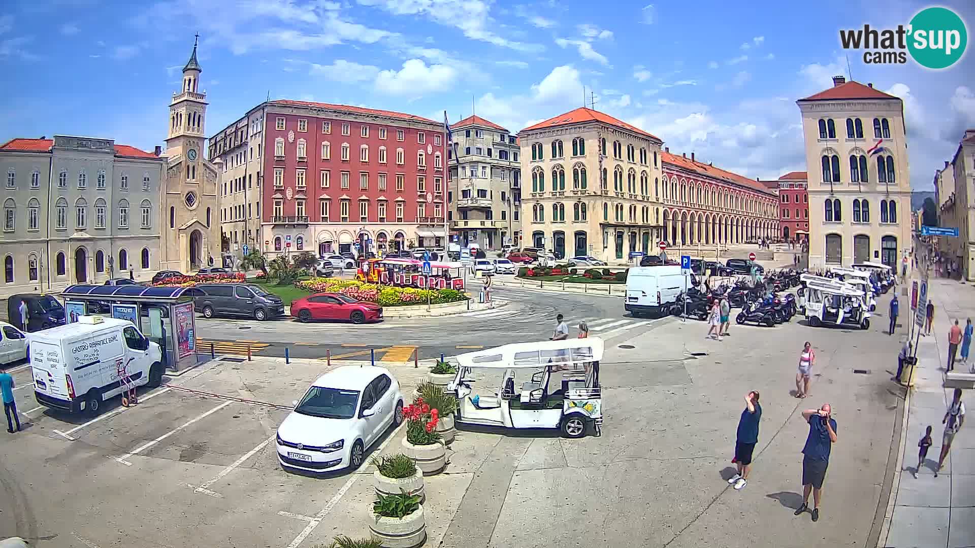 Webcam Split Riva – Prokurative | Trg Republike