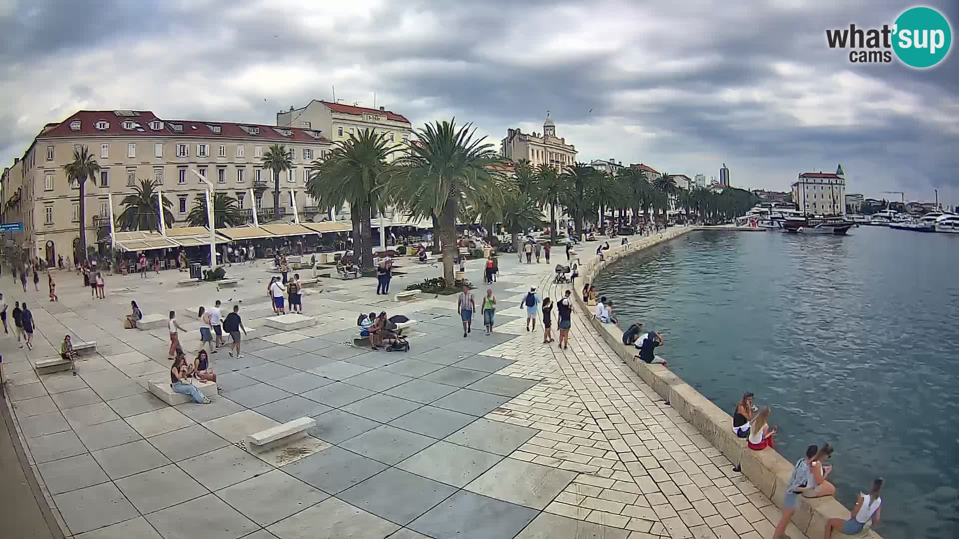 Webcam Spalato Riva – Prokurative | Piazza della Republika