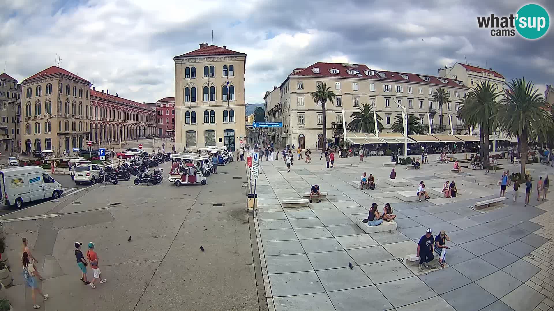 Webcam Split Riva – Prokurative | Plaza de la República