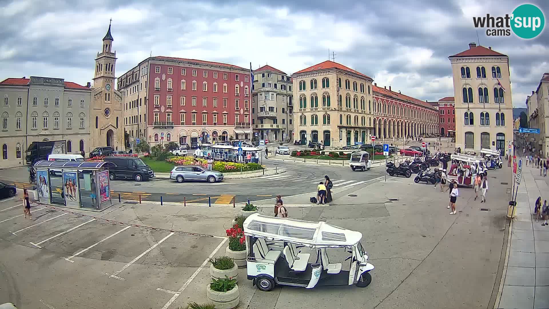 Live kamera Split Riva – Prokurative | Trg Republike