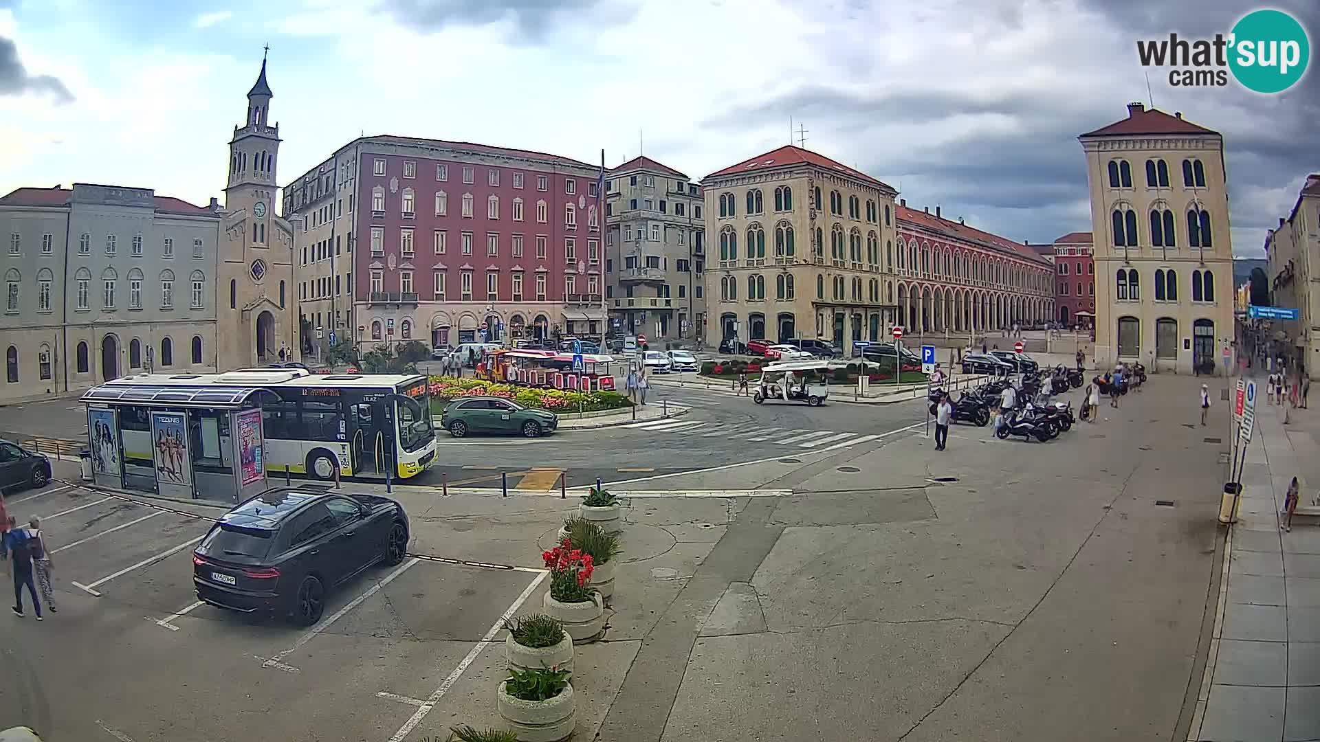 Webcam Split Riva – Prokurative | Trg Republike