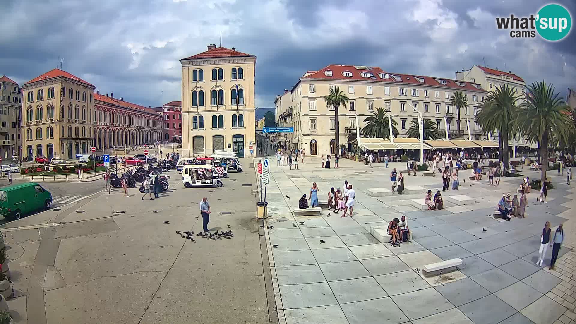 Live kamera Split Riva – Prokurative | Trg Republike