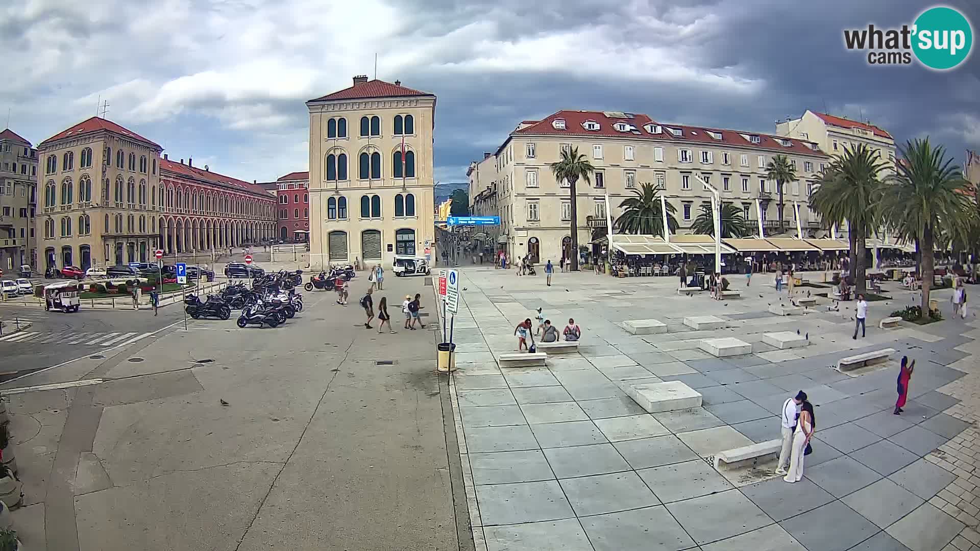 Webcam Split Riva – Prokurative | Trg Republike