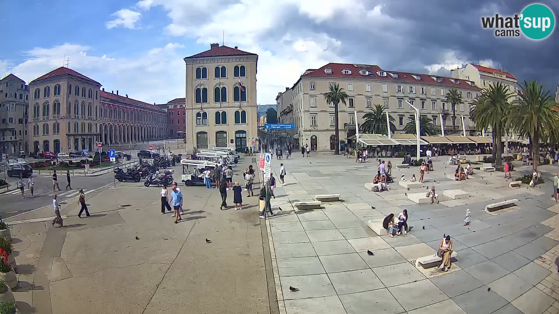 Webcam Spalato Riva – Prokurative | Piazza della Republika