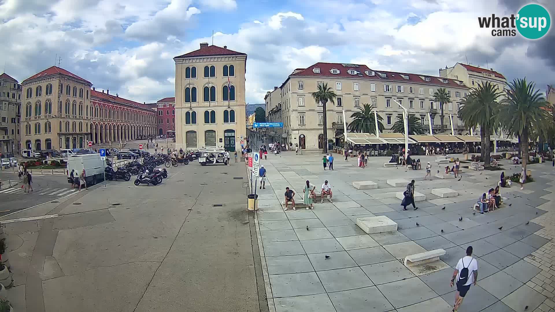 Webcam Split Riva – Prokurative | Trg Republike