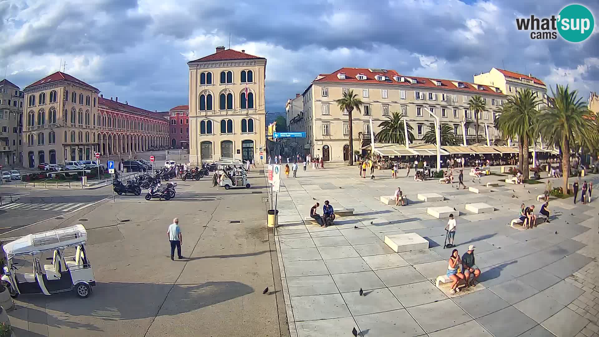 Webcam Split Riva – Prokurative | Trg Republike