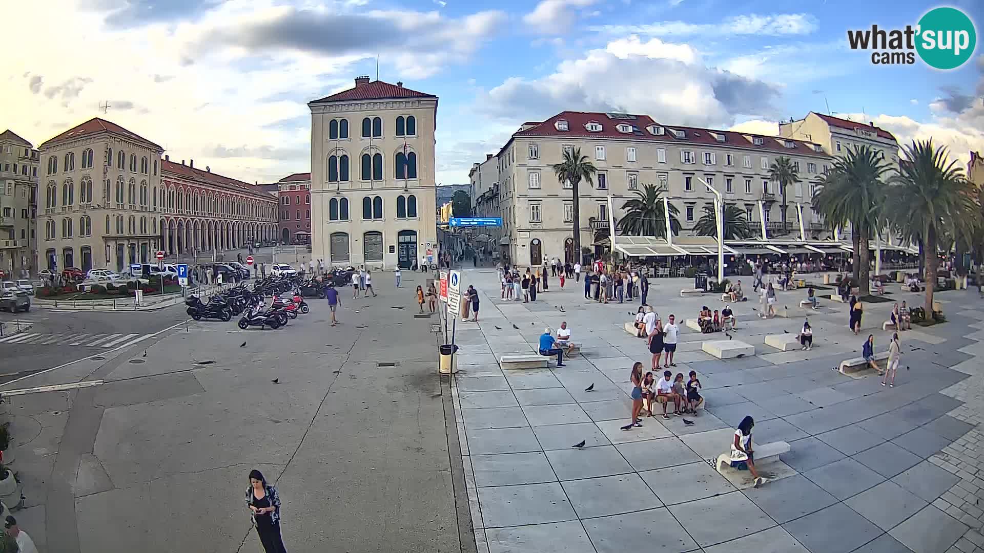 Webcam Split Riva – Prokurative | Trg Republike