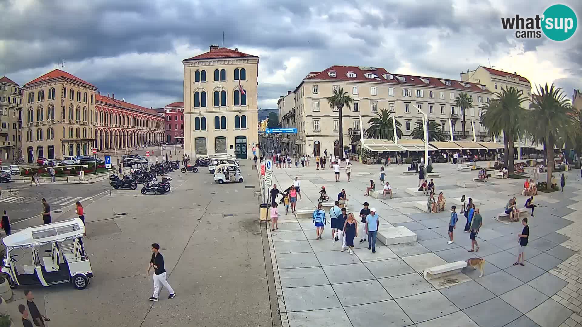 Webcam Spalato Riva – Prokurative | Piazza della Republika