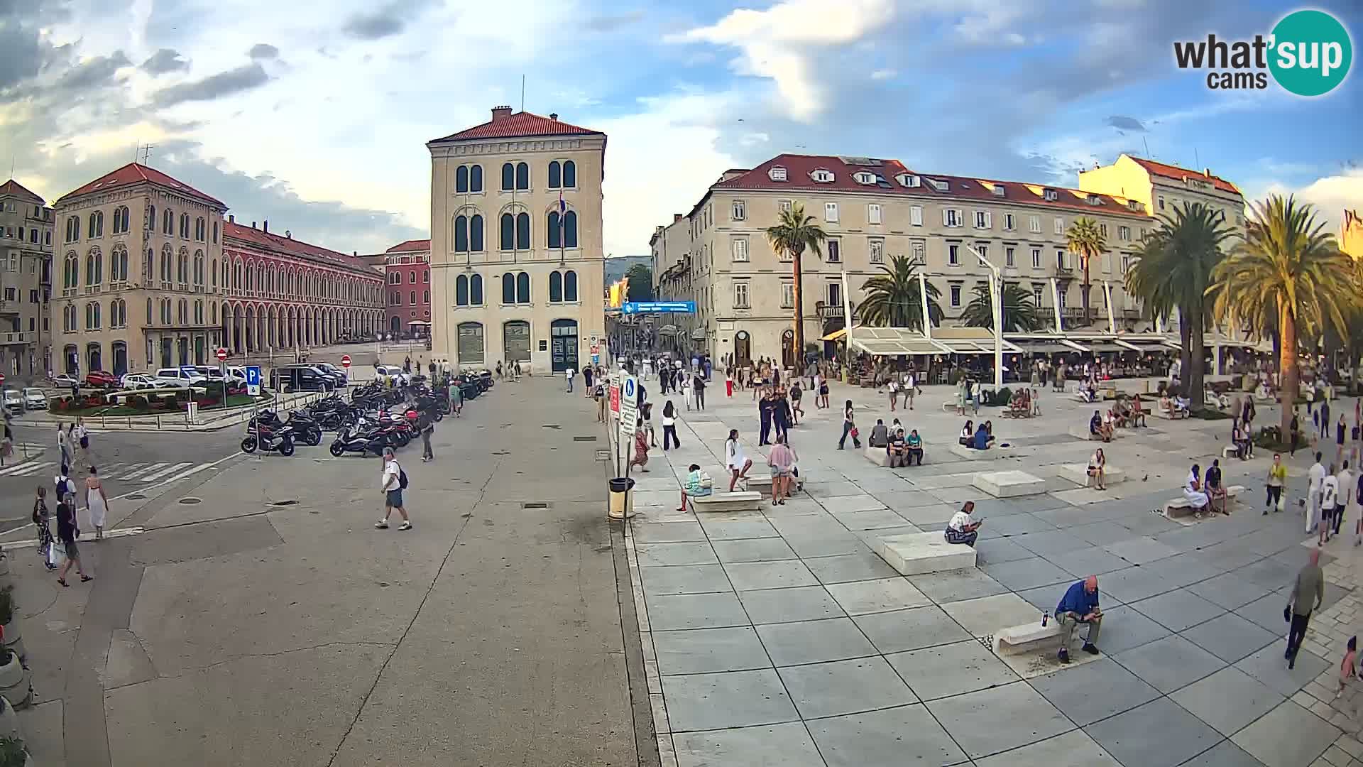 Webcam Split Riva – Prokurative | Plaza de la República