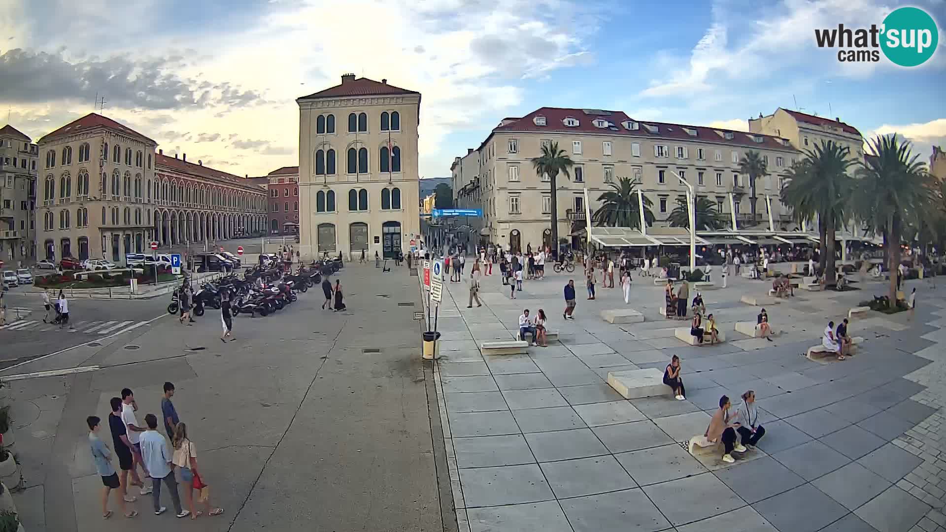 Webcam Spalato Riva – Prokurative | Piazza della Republika