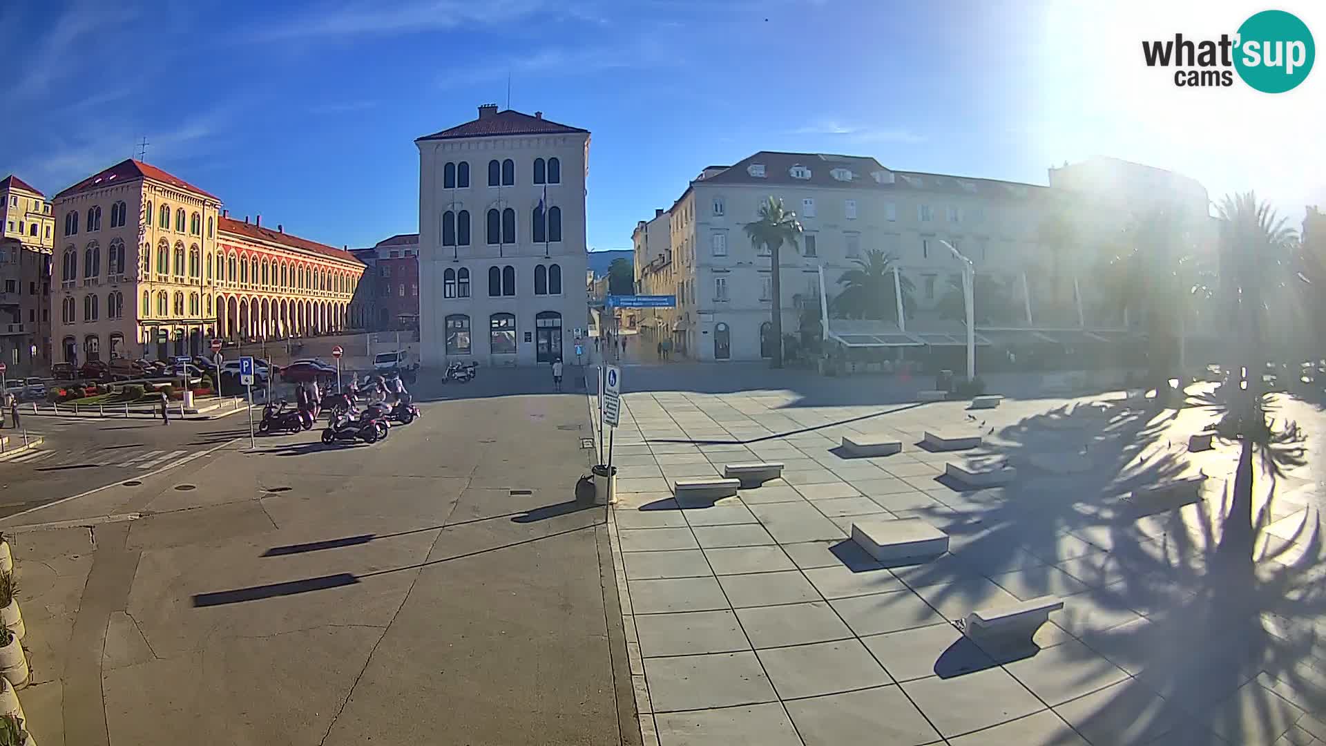 Webcam Spalato Riva – Prokurative | Piazza della Republika