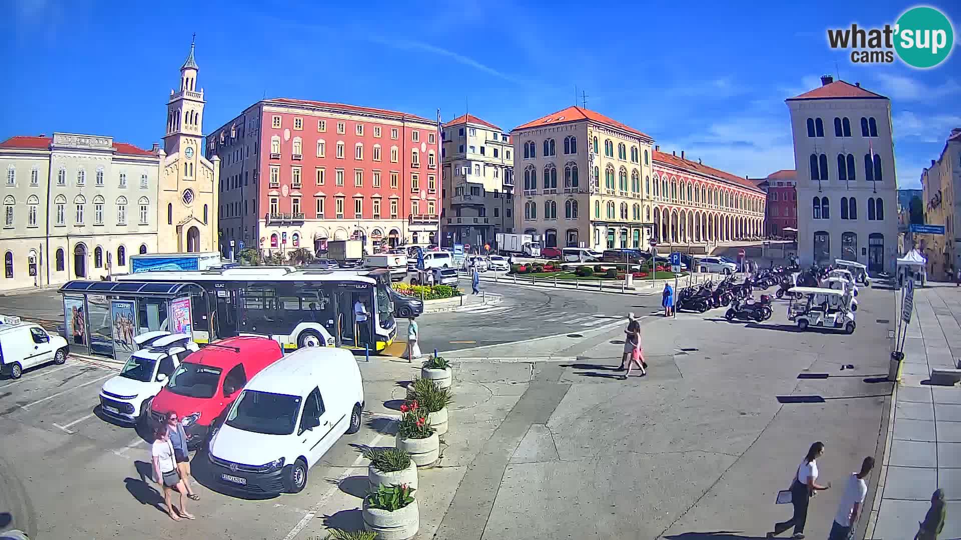 Webcam Split Riva – Prokurative | Trg Republike