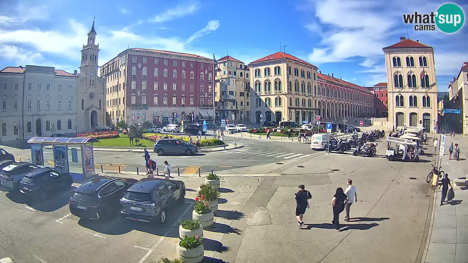 Webcam Split Riva – Prokurative | Plaza de la República