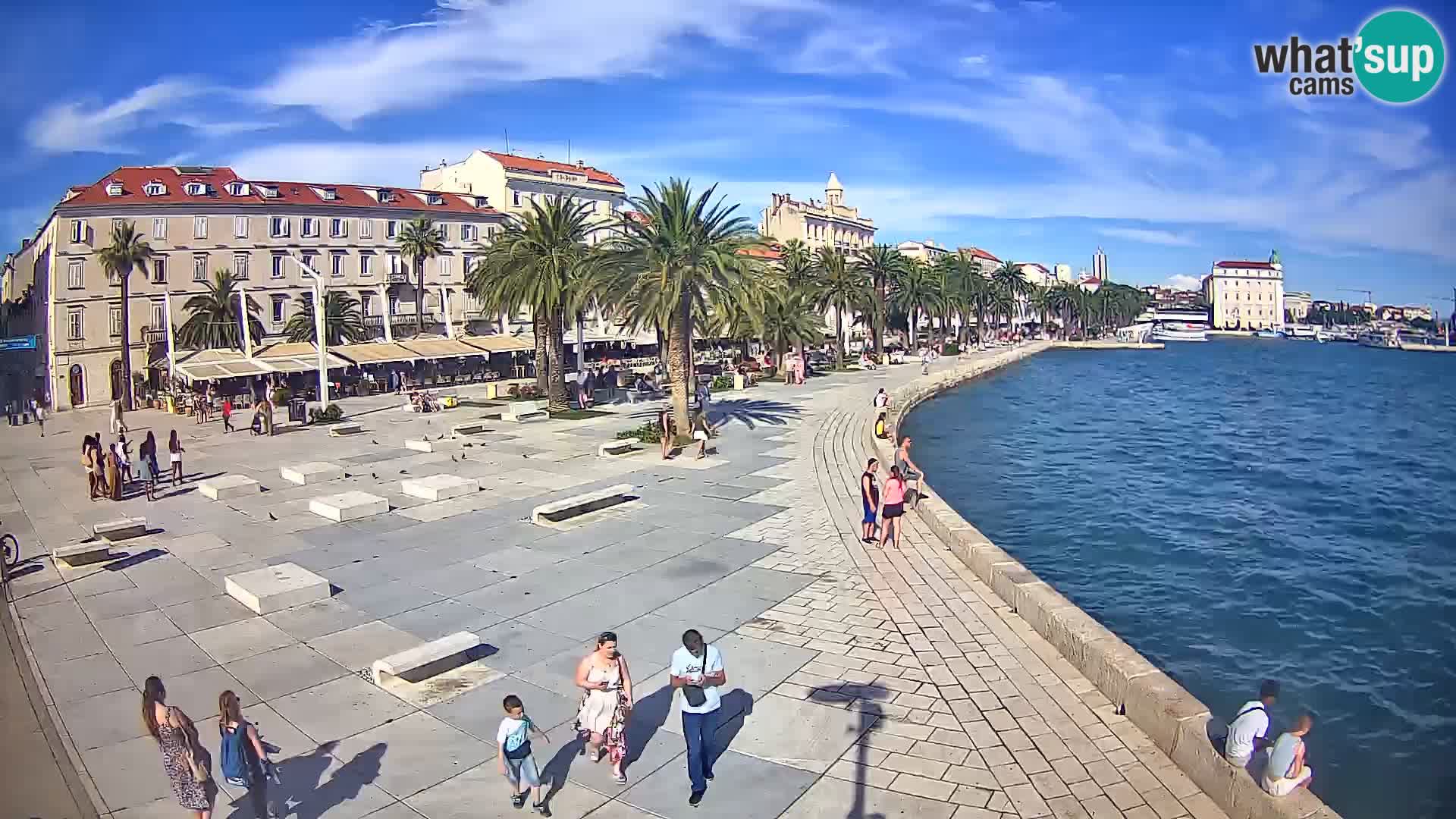 Webcam Spalato Riva – Prokurative | Piazza della Republika
