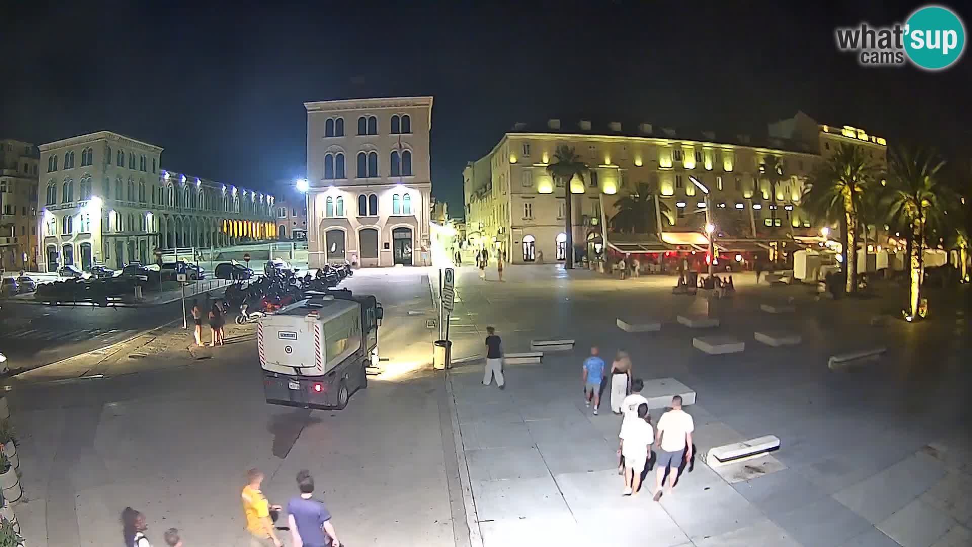 Webcam Spalato Riva – Prokurative | Piazza della Republika