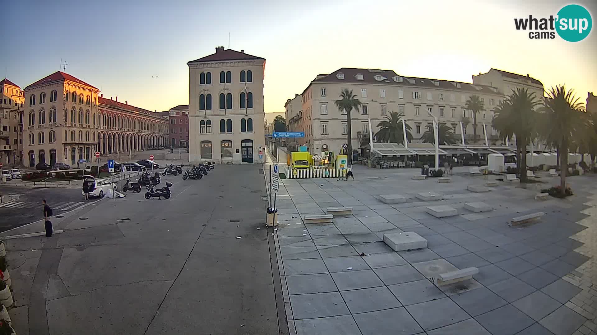Split kamera Riva – Prokurative | Trg Republike