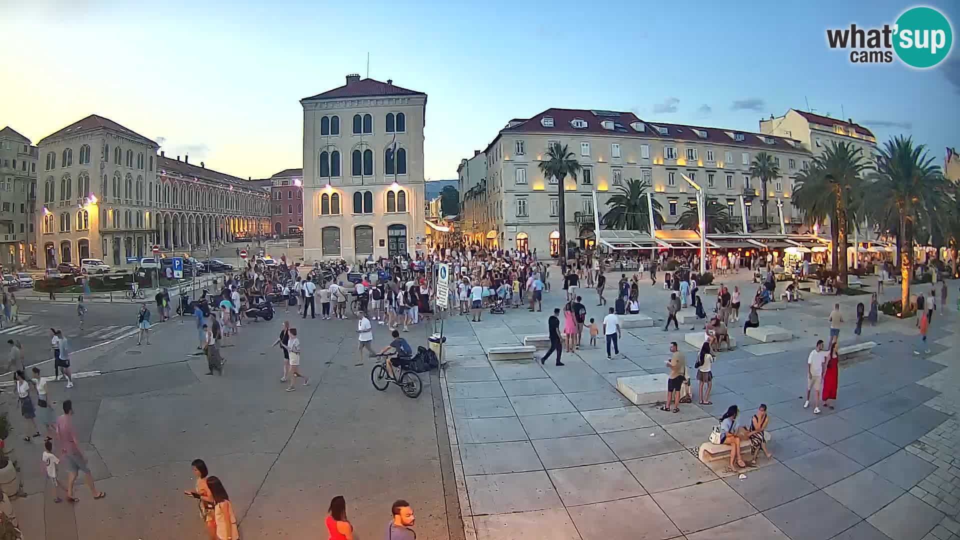 Webcam Split Riva – Prokurative | Plaza de la República