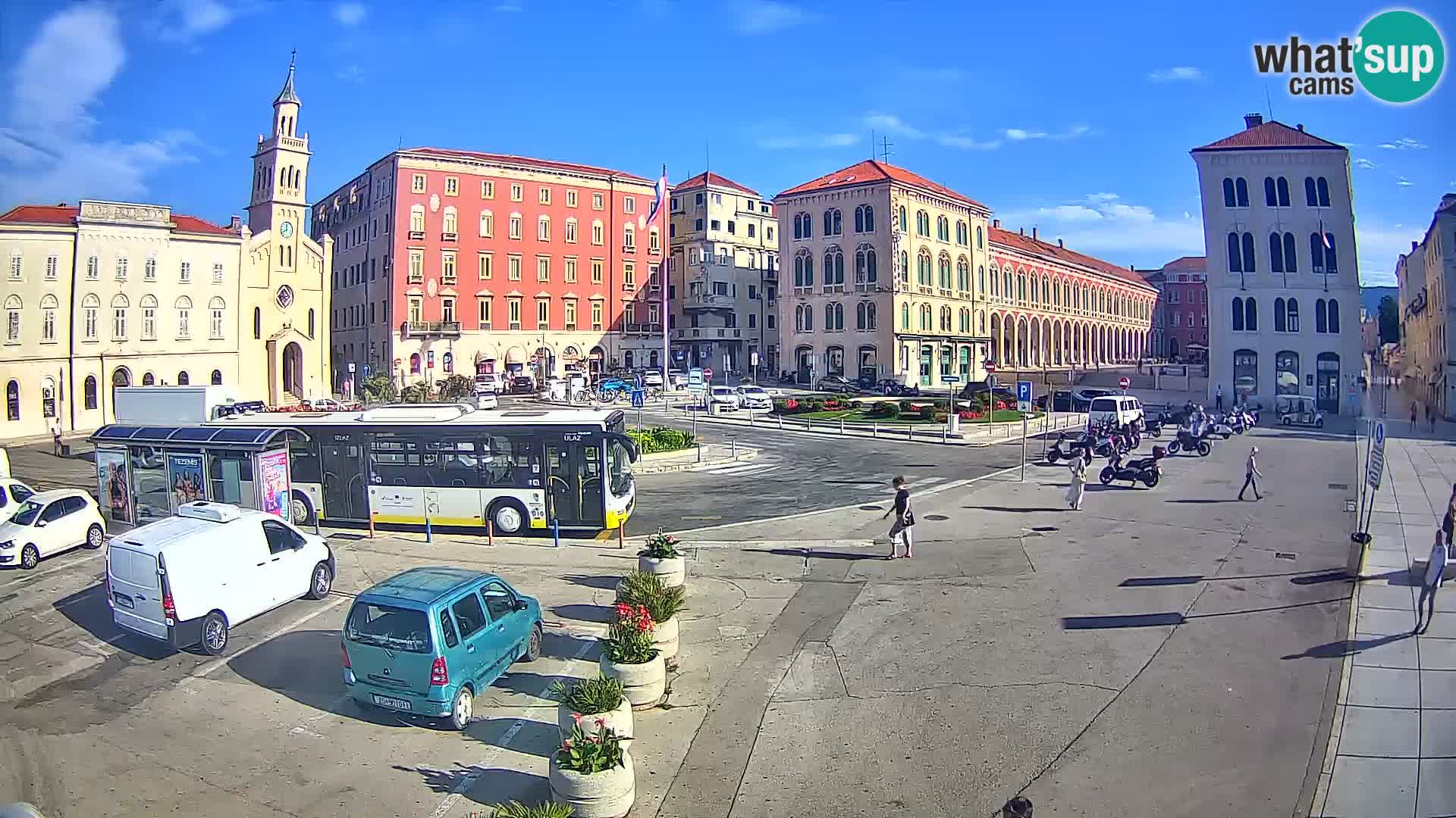 Webcam Split Riva – Prokurative | Plaza de la República
