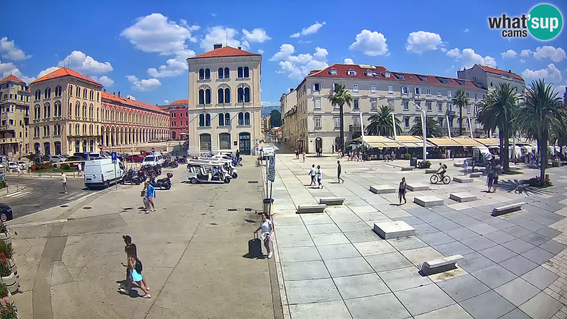 Webcam Split Riva – Prokurative | Trg Republike