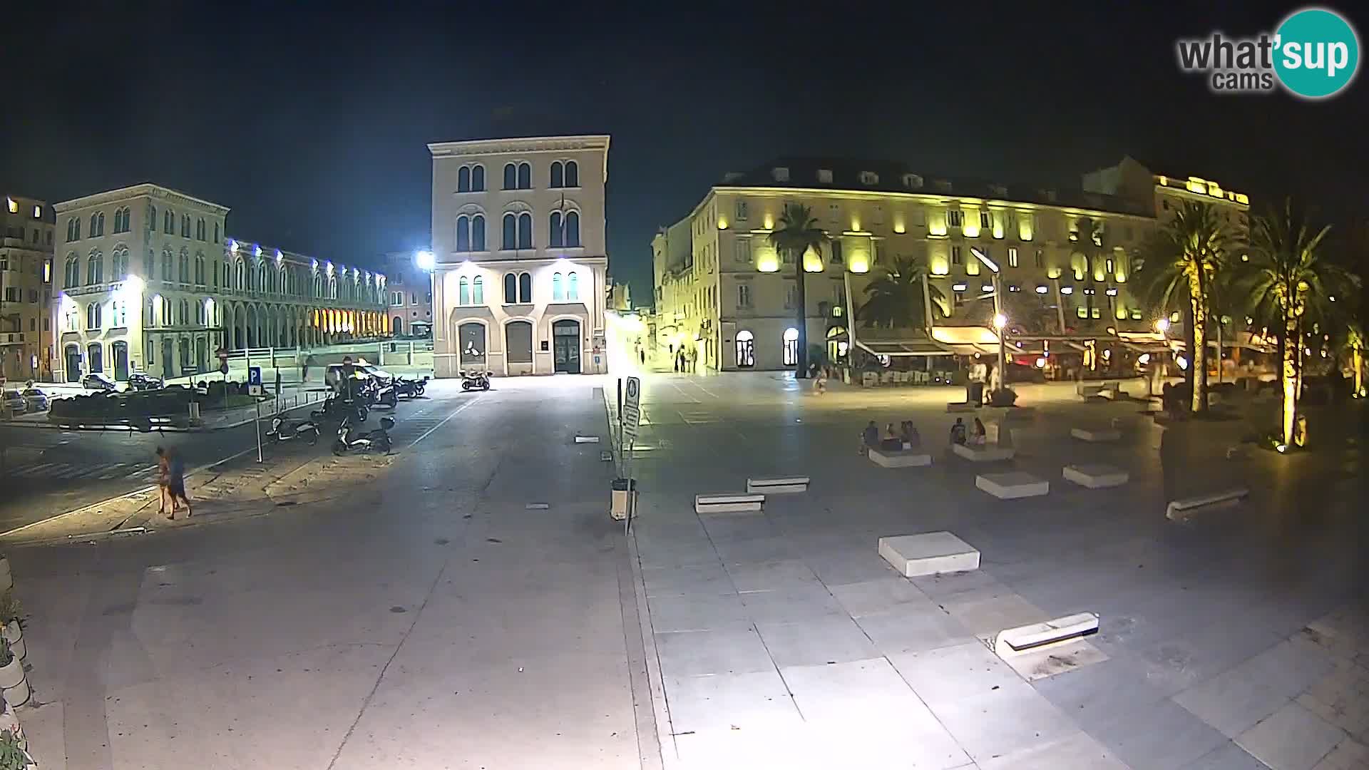 Webcam Split Riva – Prokurative | Trg Republike