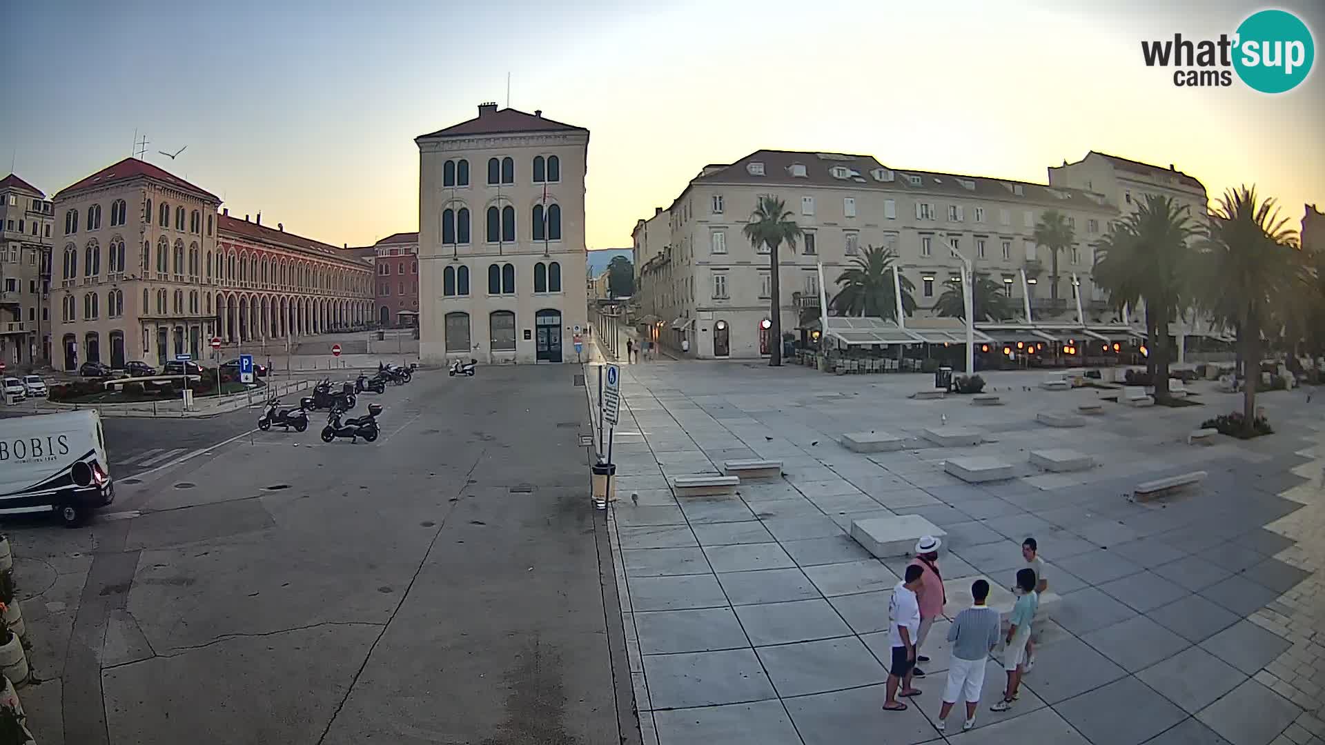 Split kamera Riva – Prokurative | Trg Republike