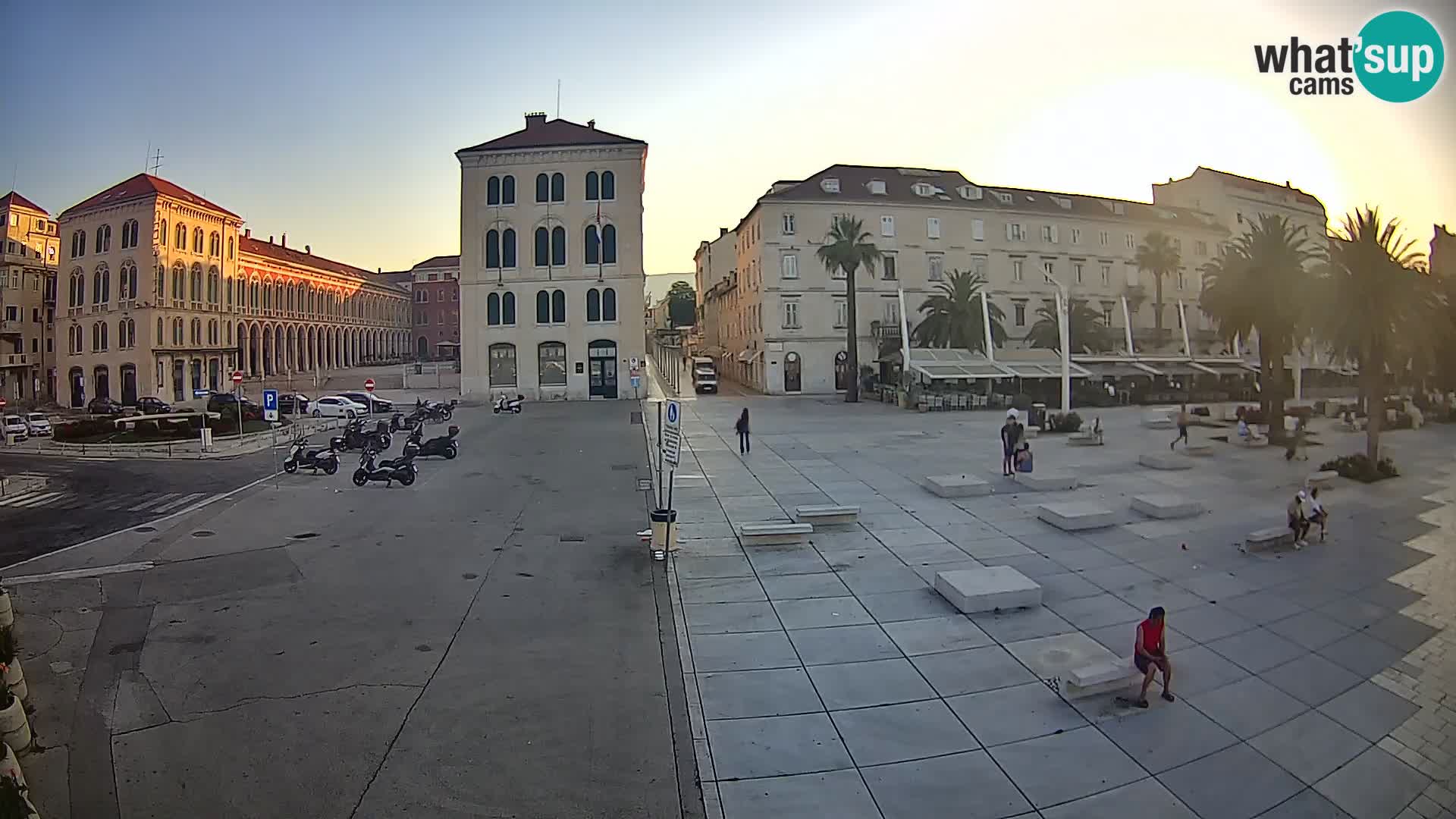 Split kamera Riva – Prokurative | Trg Republike