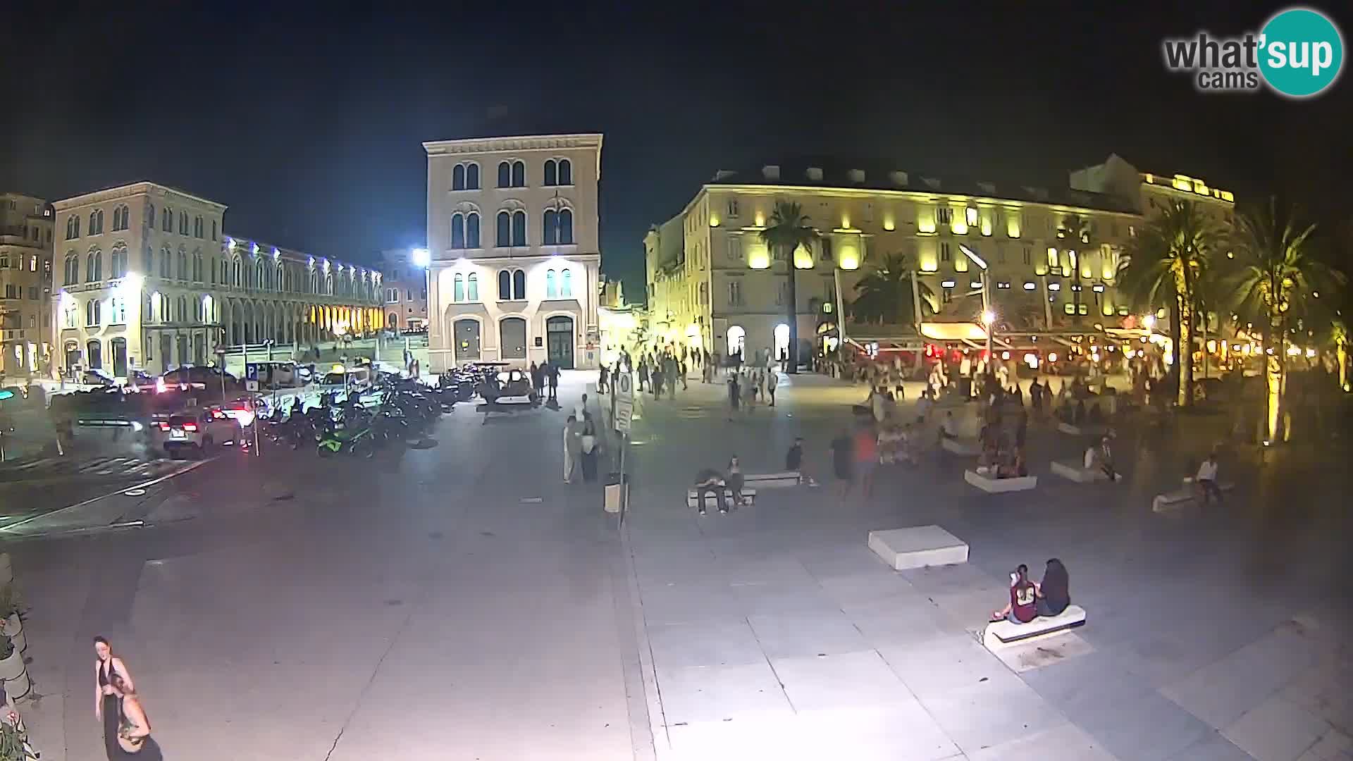 Webcam Split Riva – Prokurative | Trg Republike