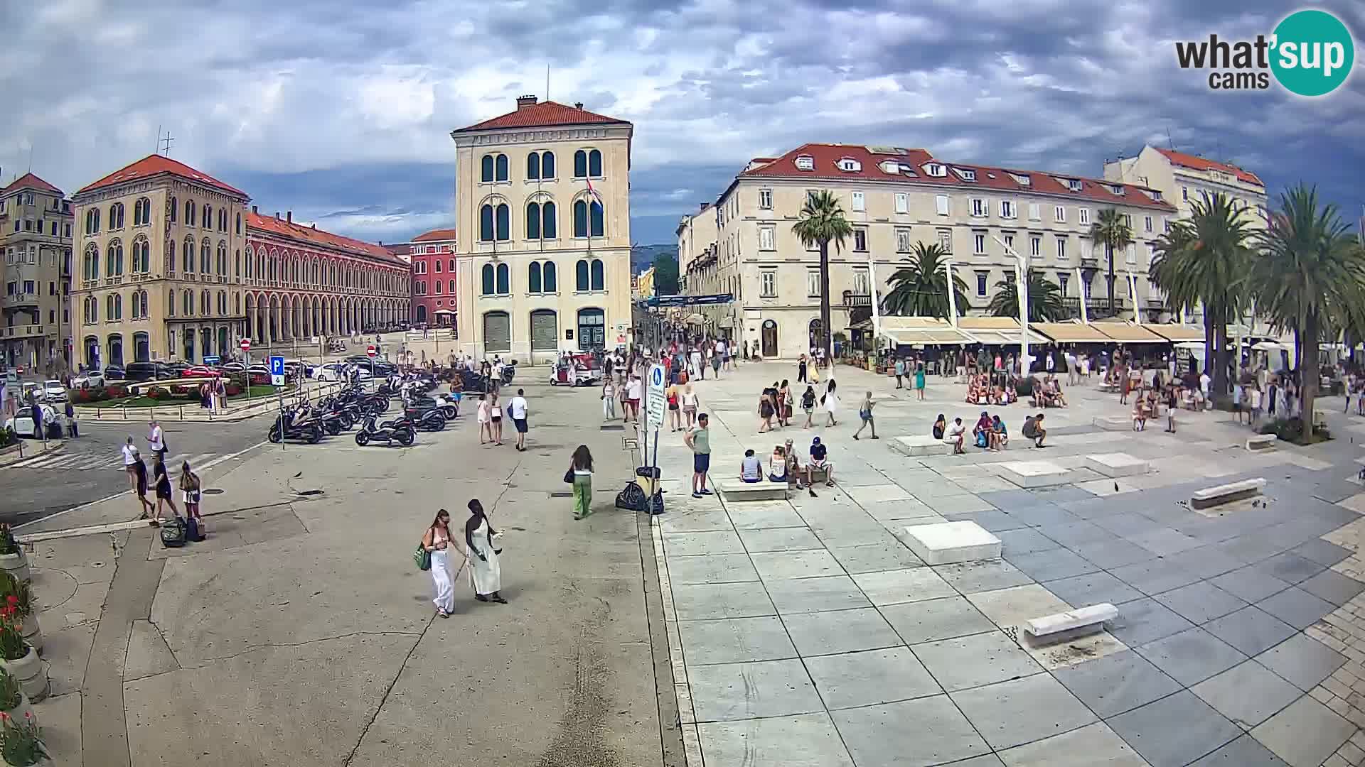 Webcam Split Riva – Prokurative | Trg Republike