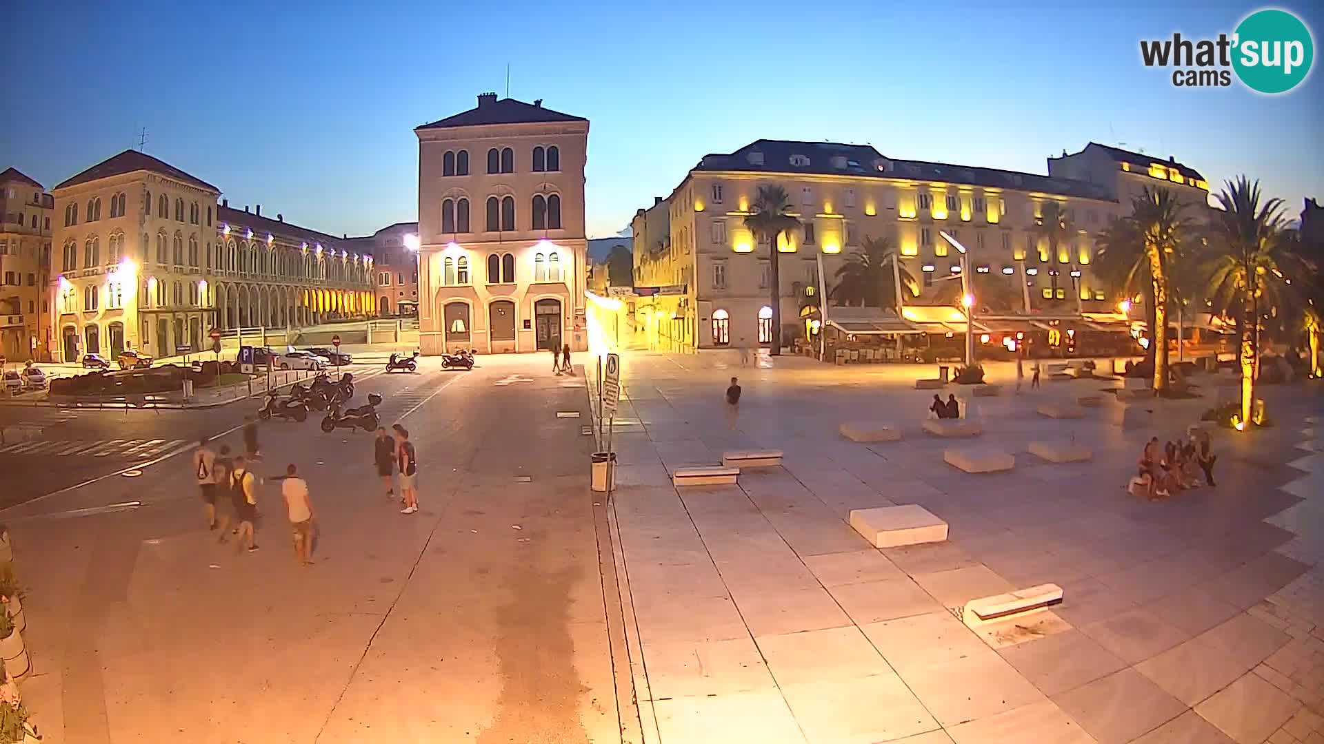 Webcam Split Riva – Prokurative | Plaza de la República