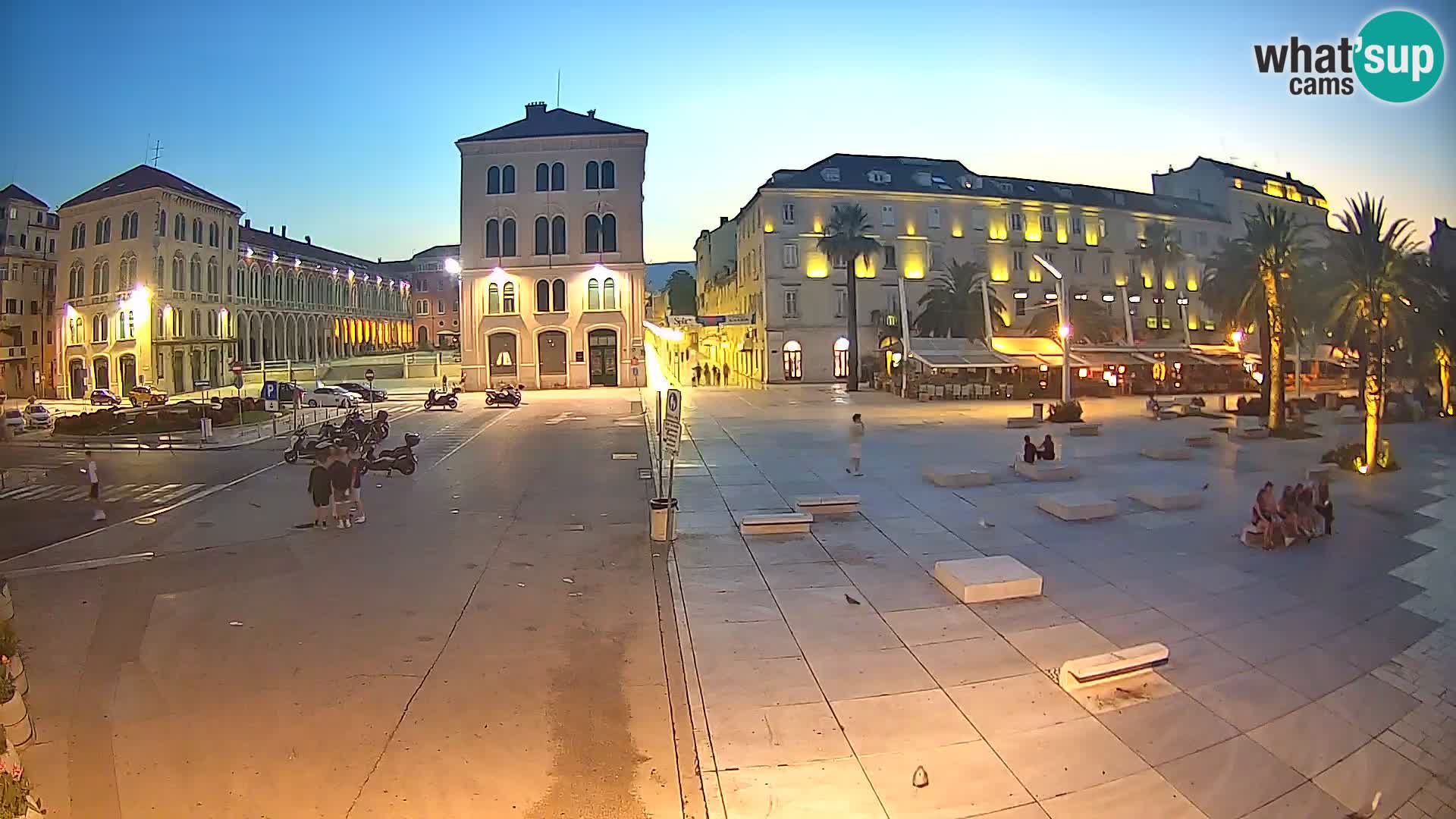Live kamera Split Riva – Prokurative | Trg Republike