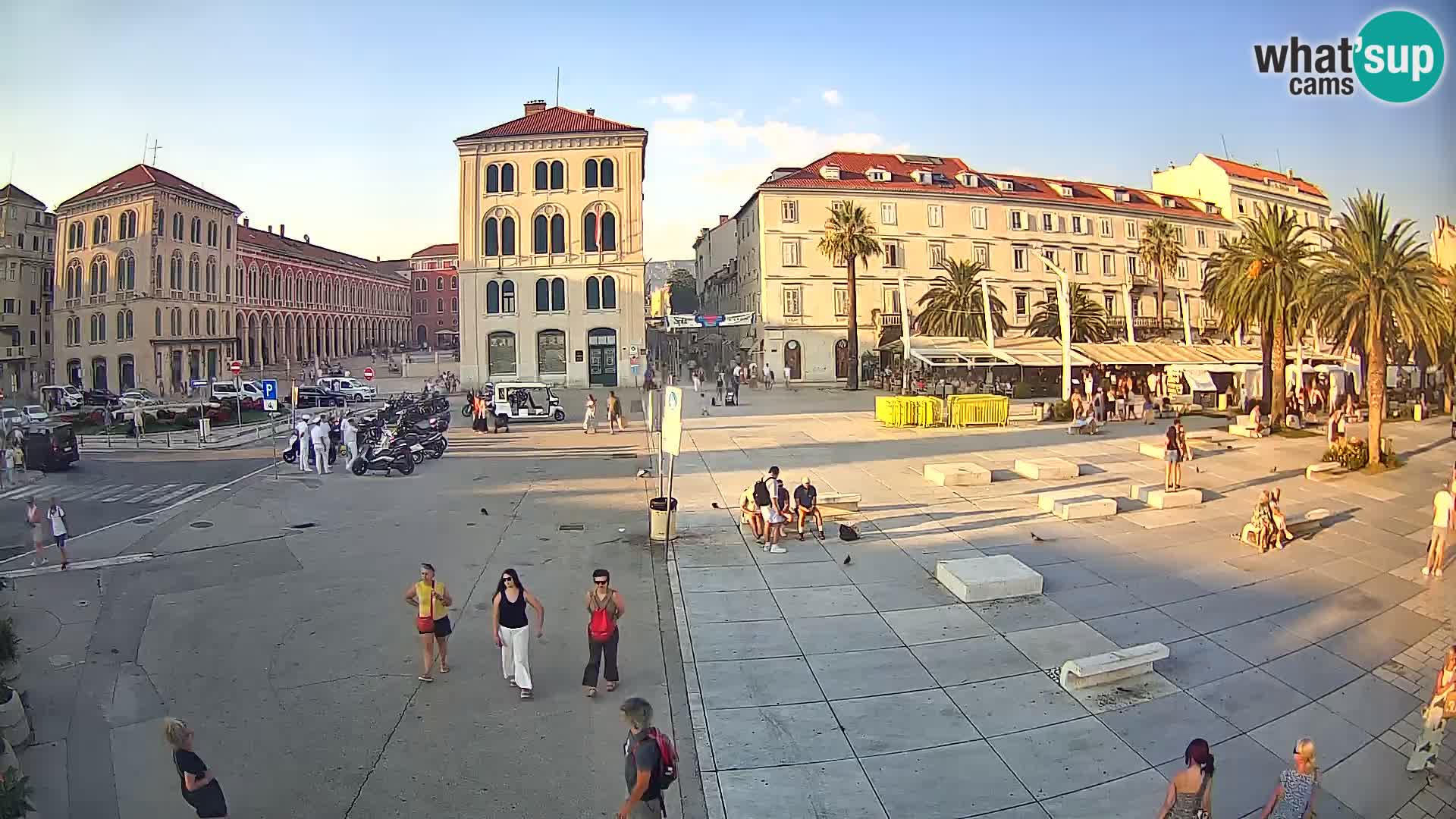 Live kamera Split Riva – Prokurative | Trg Republike