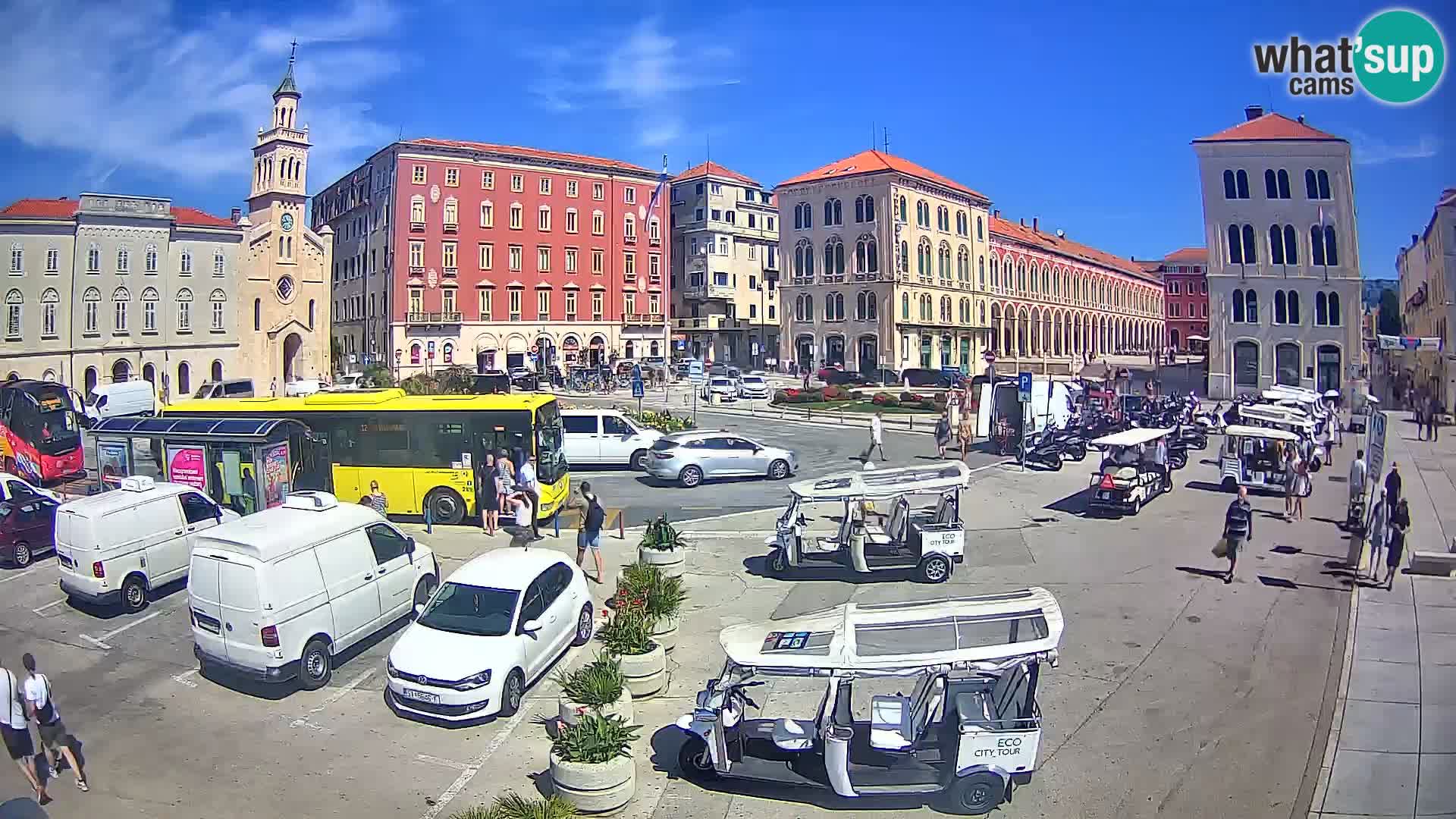 Webcam Split Riva – Prokurative | Trg Republike