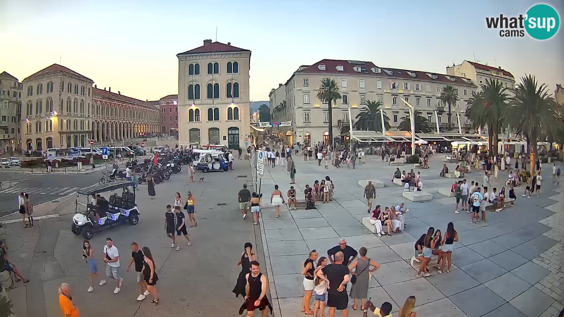 Split kamera Riva – Prokurative | Trg Republike