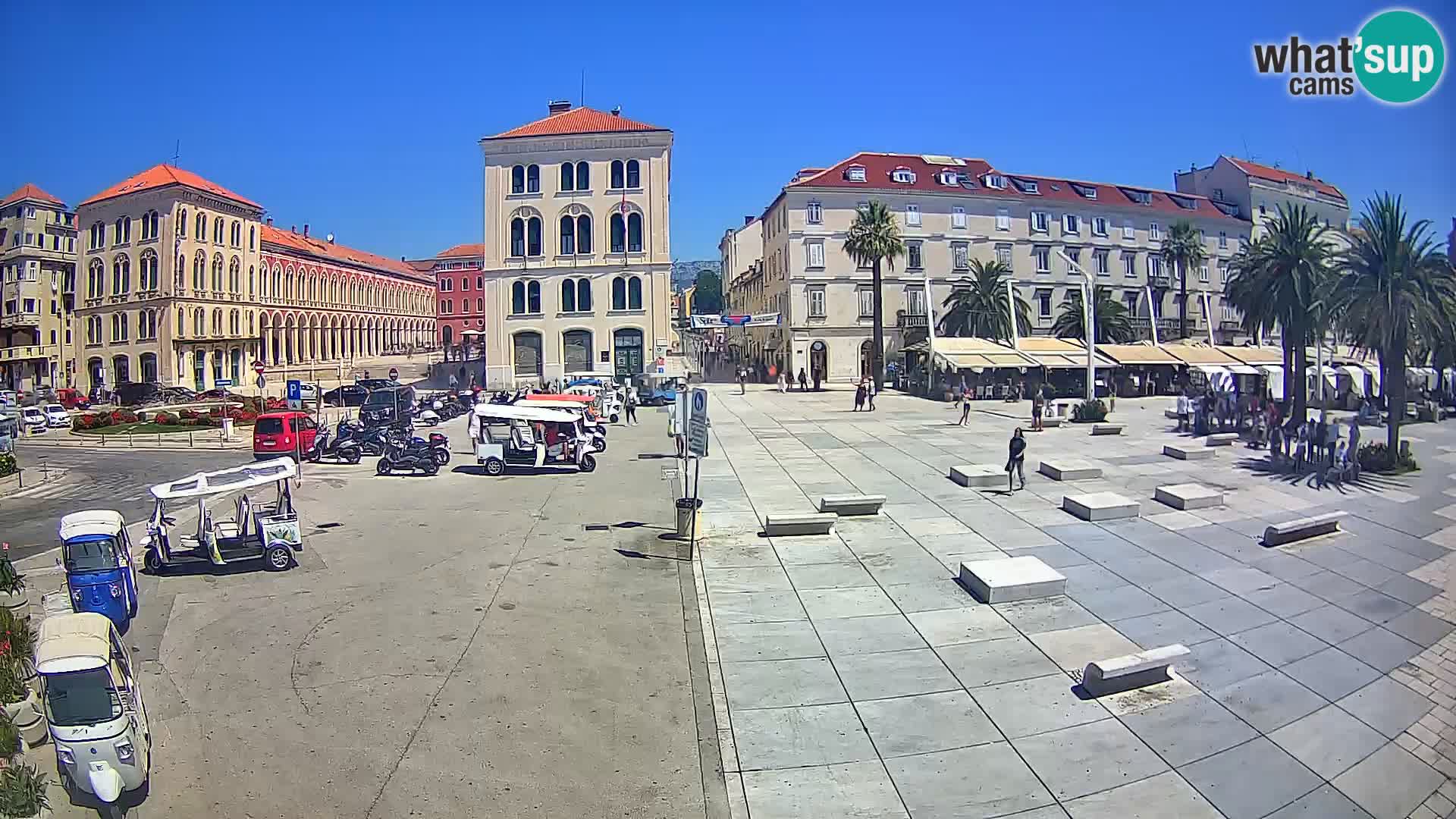 Split kamera Riva – Prokurative | Trg Republike