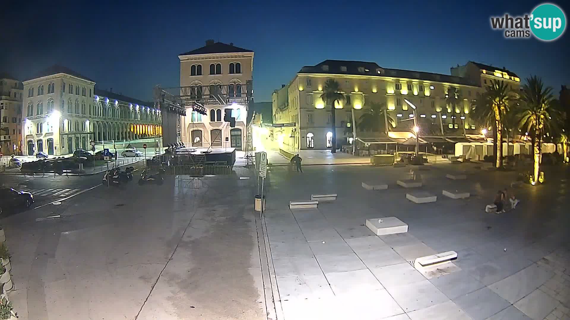 Webcam Spalato Riva – Prokurative | Piazza della Republika