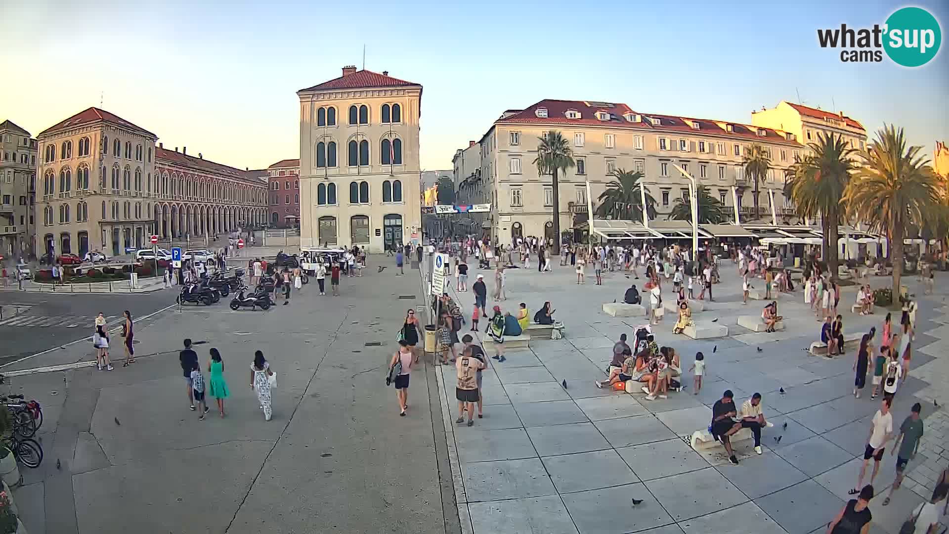 Live kamera Split Riva – Prokurative | Trg Republike