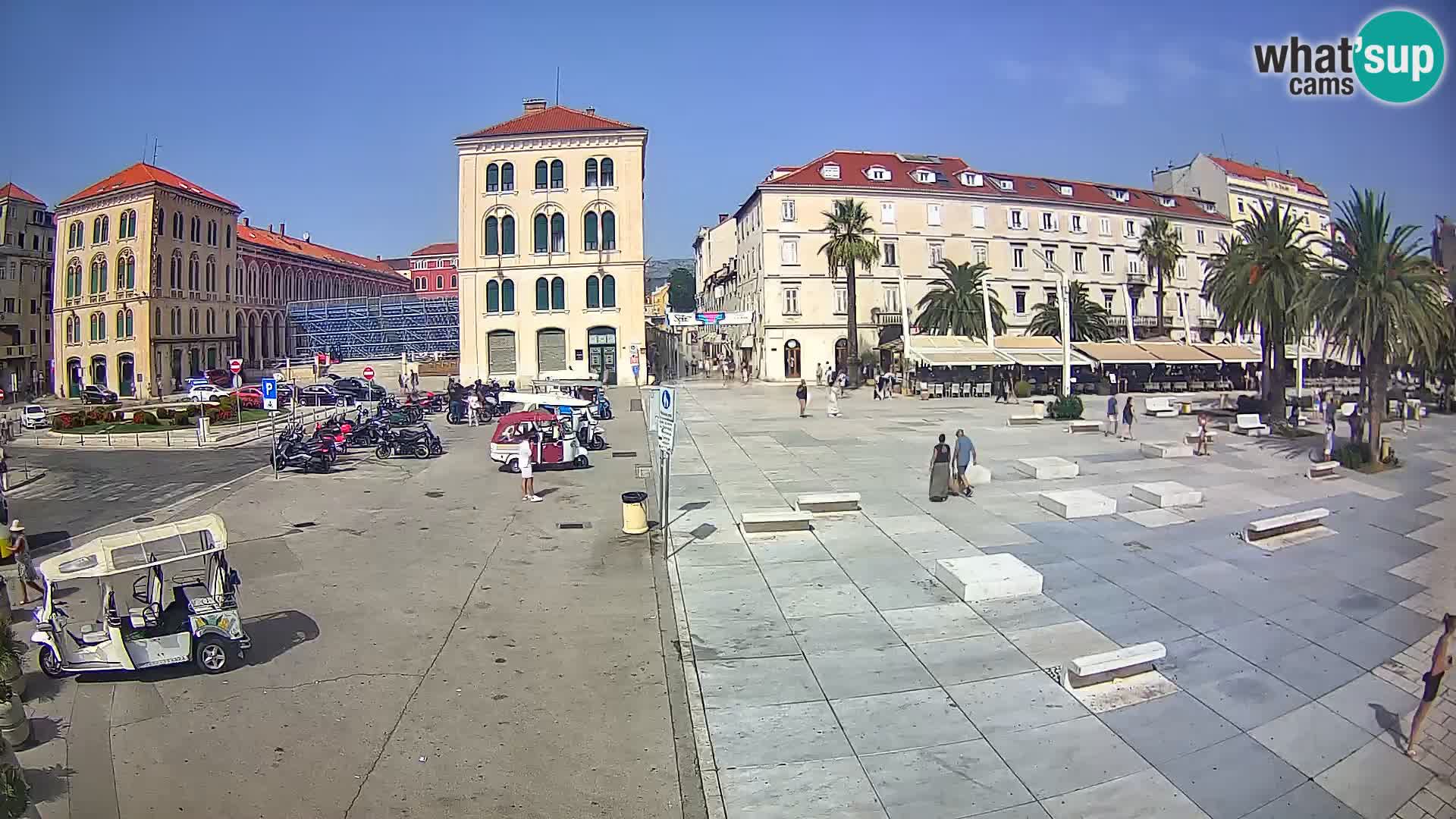 Webcam Split Riva – Prokurative | Plaza de la República