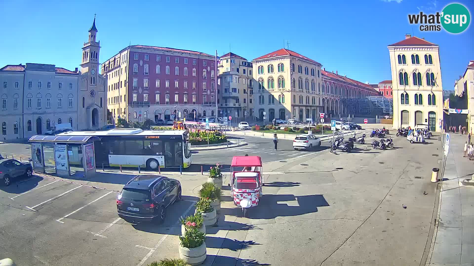 Live kamera Split Riva – Prokurative | Trg Republike