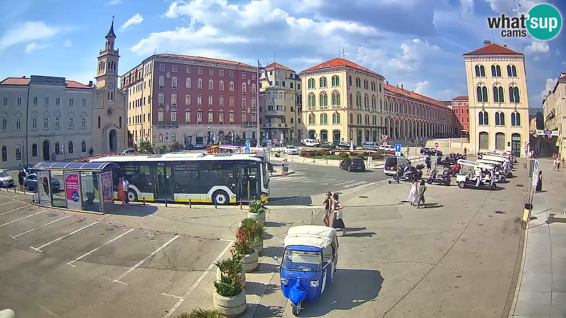 Live kamera Split Riva – Prokurative | Trg Republike