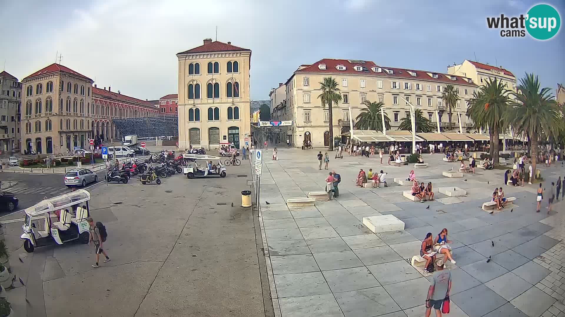 Webcam Split Riva – Prokurative | Trg Republike