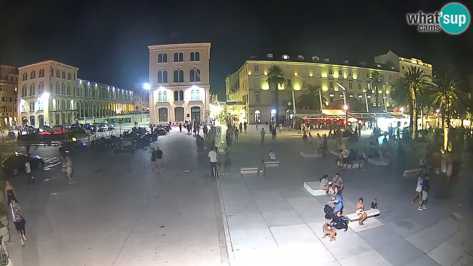 Webcam Split Riva – Prokurative | Trg Republike