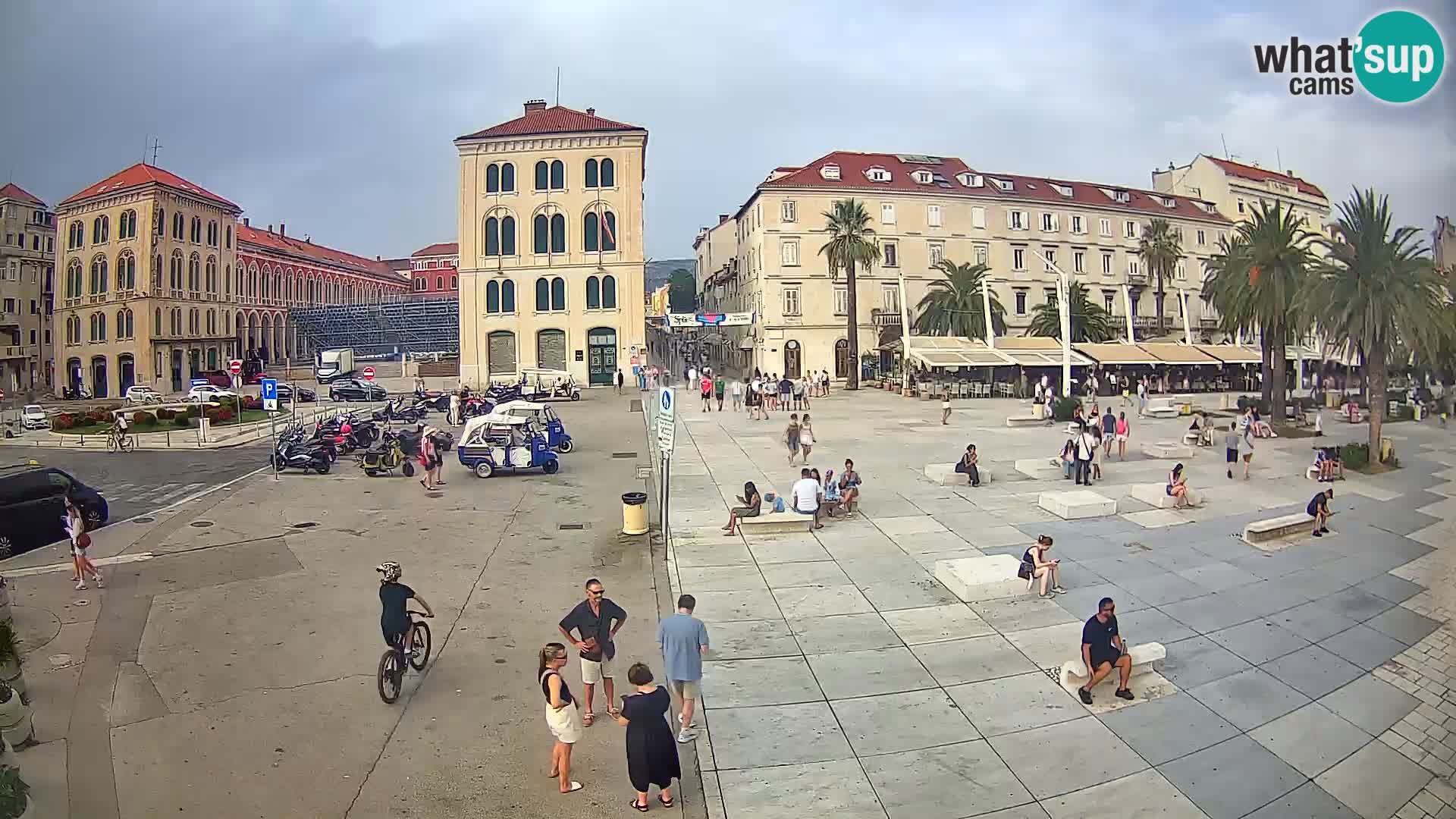 Webcam Split Riva – Prokurative | Trg Republike