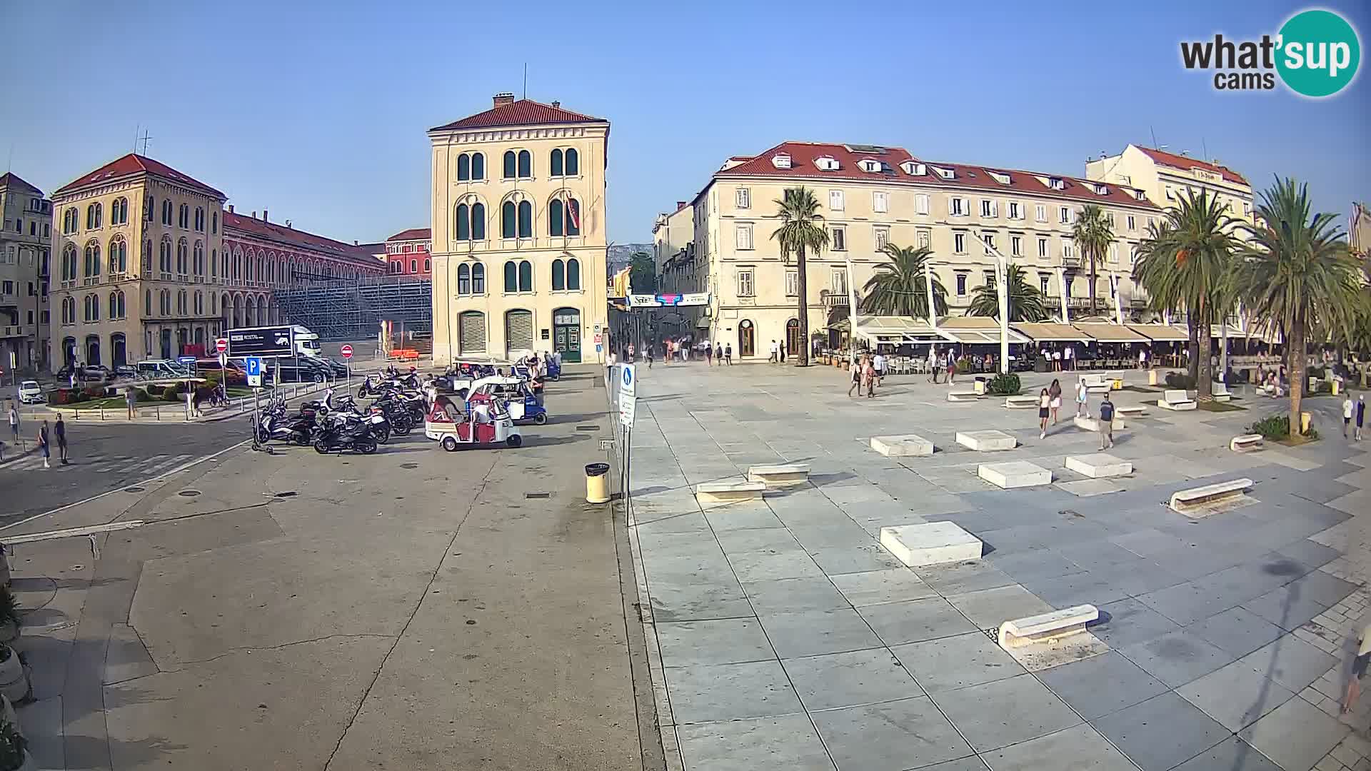 Webcam Split Riva – Prokurative | Trg Republike