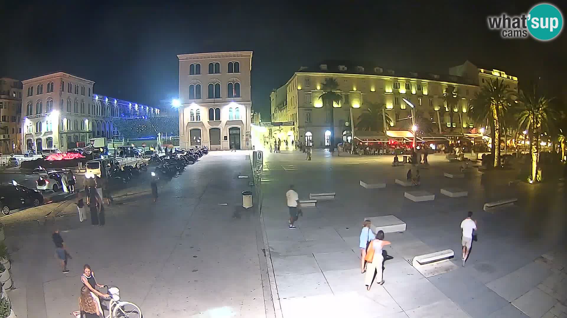 Webcam Split Riva – Prokurative | Plaza de la República