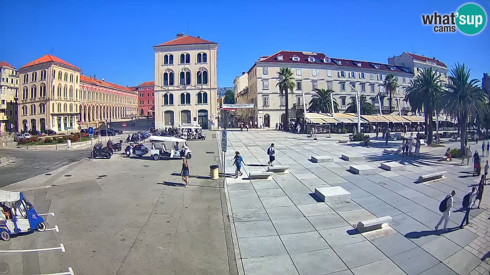 Webcam Split Riva – Prokurative | Trg Republike