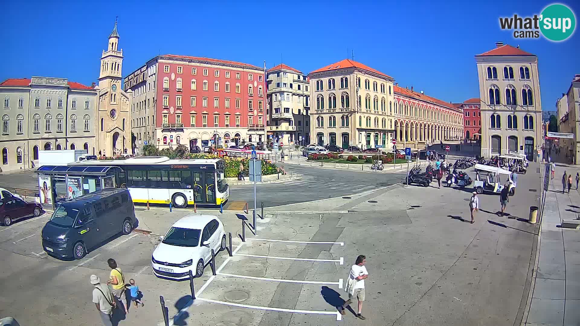 Webcam Split Riva – Prokurative | Trg Republike